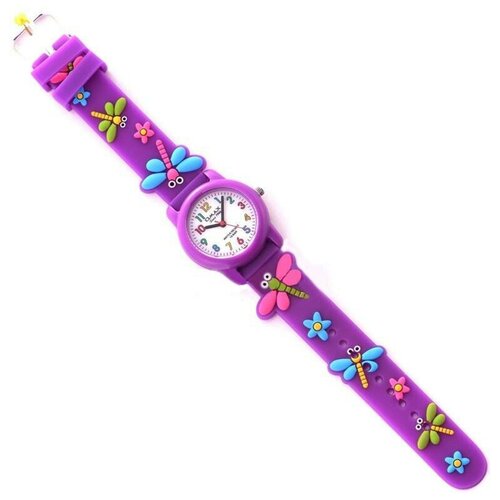 часы omax для девочки, фиолетовые