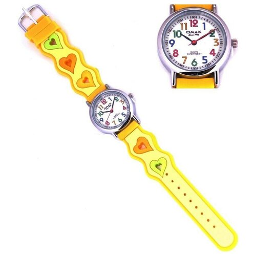 часы omax для мальчика, желтые