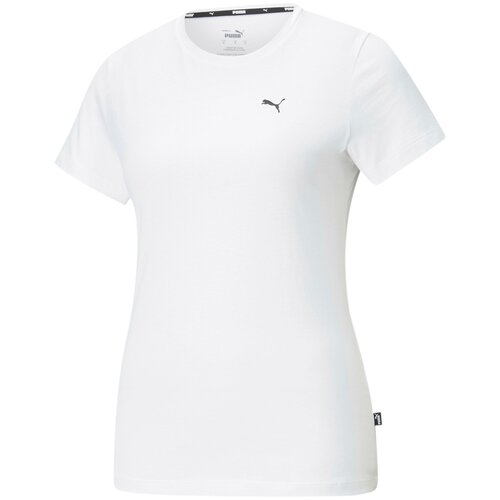 женская футболка с принтом puma, белая
