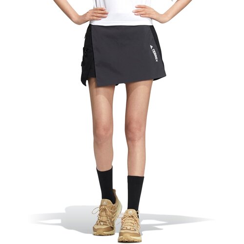 женская спортивные юбка adidas, черная