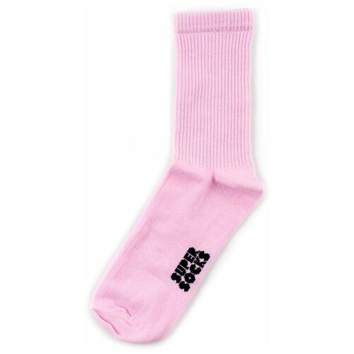 женские носки super socks, розовые