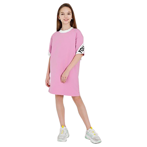 платье ivashka для девочки, фиолетовое
