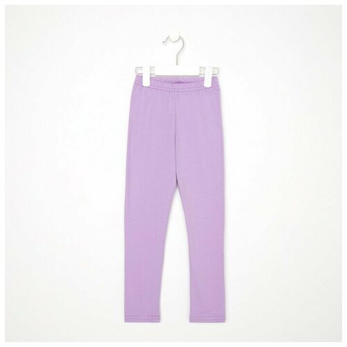 брюки юниор текстиль для девочки, фиолетовые