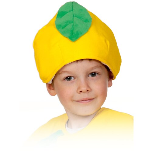 шапка карнавалофф для девочки, желтая