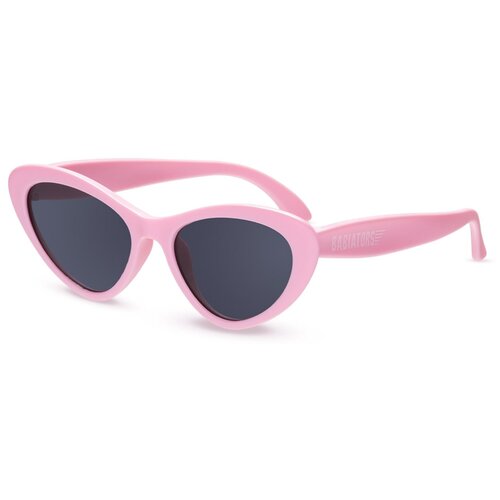 солнцезащитные очки кошачьи глаза babiators для девочки, розовые