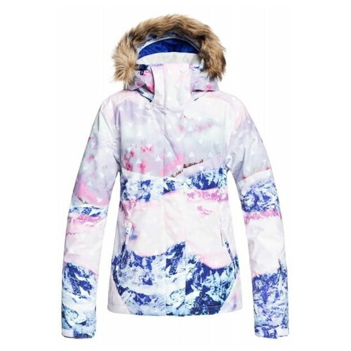 женская сноубордические куртка roxy, разноцветная