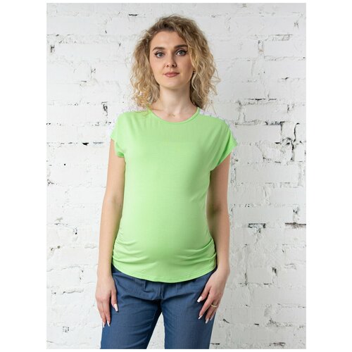 женская футболка мамуля красотуля, зеленая