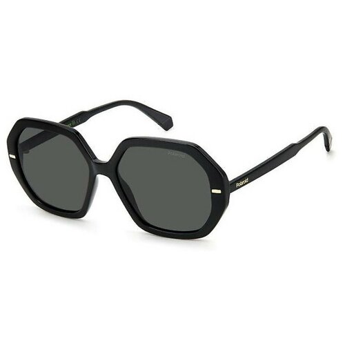 солнцезащитные очки кошачьи глаза polaroid, черные