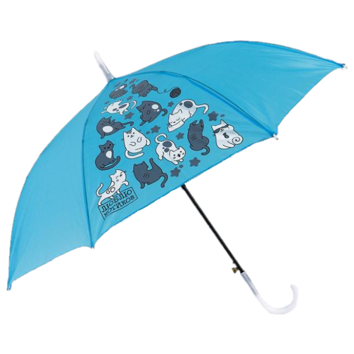 зонт funny toys для девочки, голубой