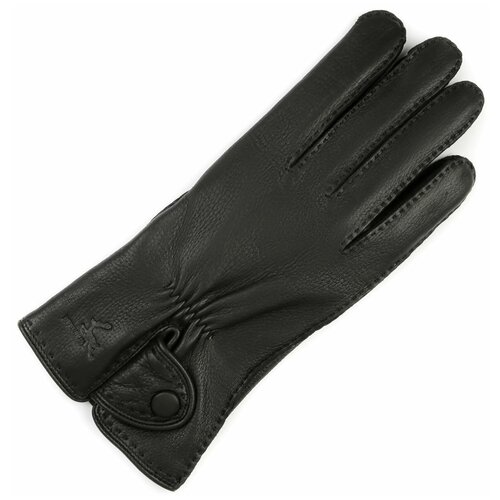 мужские кожаные перчатки estegla, черные