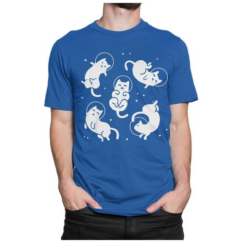 мужская футболка dream shirts, синяя