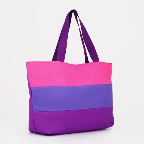 женская пляжные сумка s-seller, фиолетовая