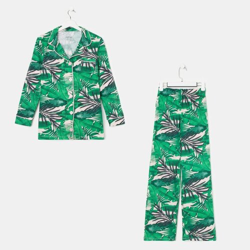 женская пижама kaftan, зеленая