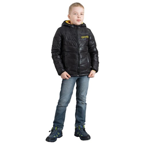 куртка arishababy для мальчика, черная