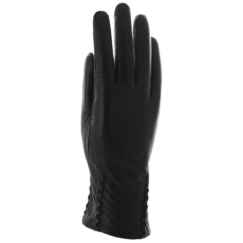 женские кожаные перчатки malgrado, черные