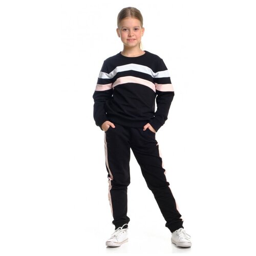 спортивный костюм mini maxi для девочки, черный