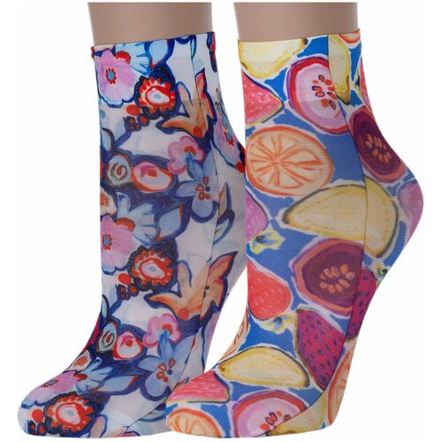 женские носки conte, разноцветные