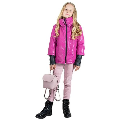 куртка arishababy для девочки, розовая