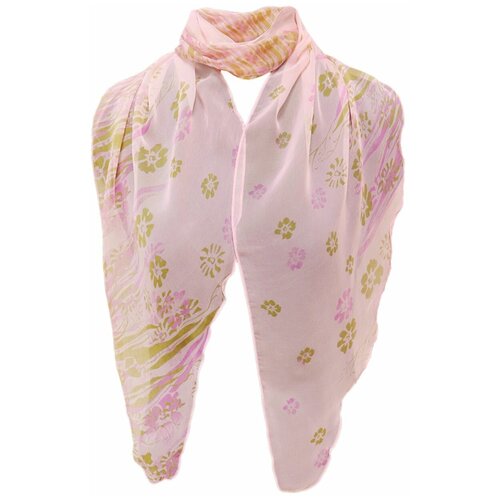 женский шелковые шарф crystel eden, розовый