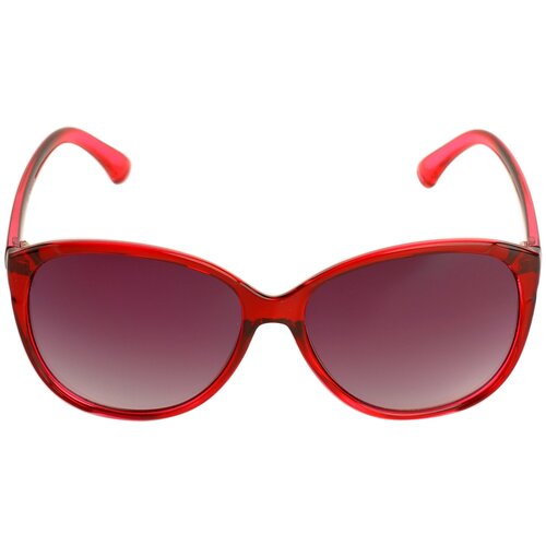женские солнцезащитные очки vision sun, красные