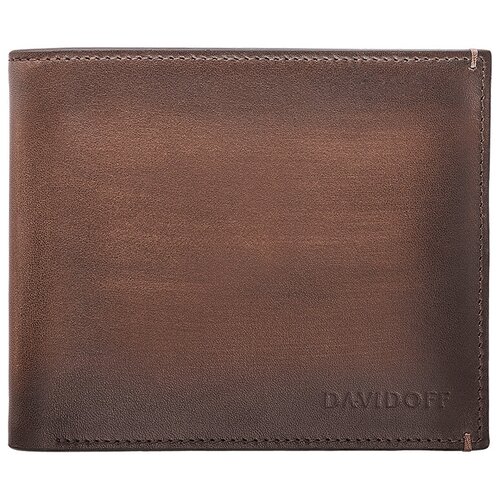 мужской кошелёк davidoff, коричневый