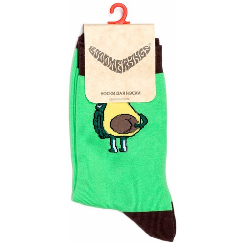 женские носки booomerangs, зеленые