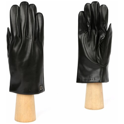 мужские кожаные перчатки fabretti, черные