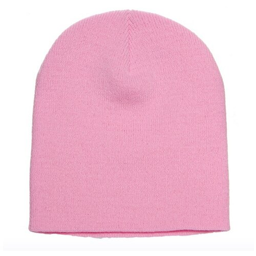 женская шапка flexfit, розовая