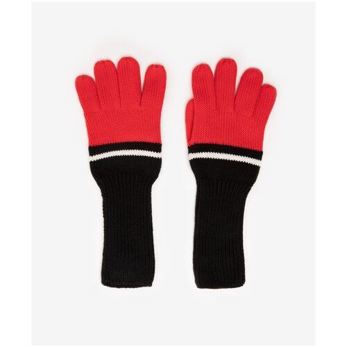 вязаные перчатки gulliver для девочки, красные