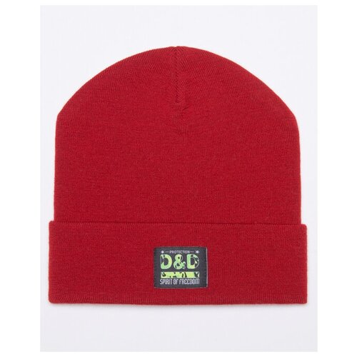 вязаные шапка dan&dani для девочки, красная