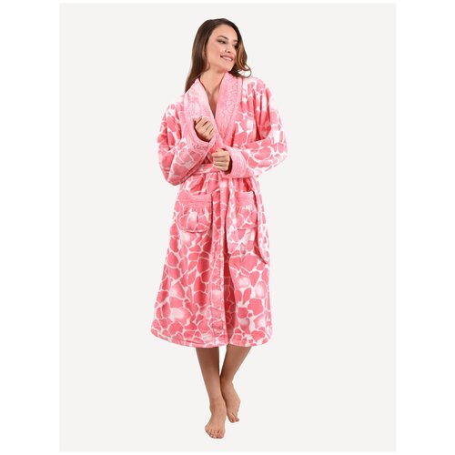 женский халат cascatto, розовый