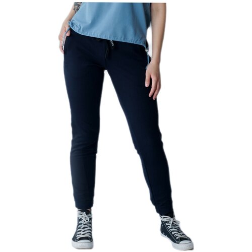 женские спортивные брюки twins, синие