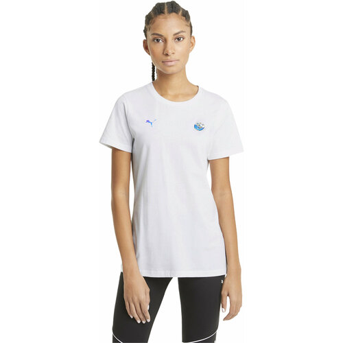 женская спортивные футболка puma, белая