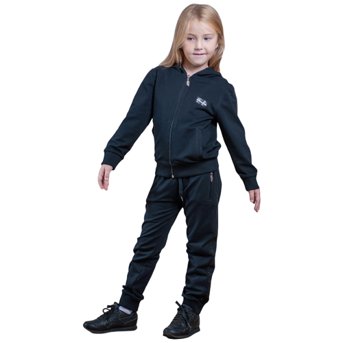 спортивный костюм monna rosa для мальчика, черный