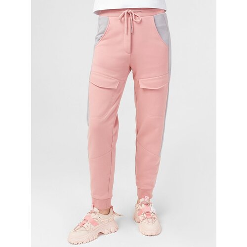 женские спортивные брюки lo, розовые