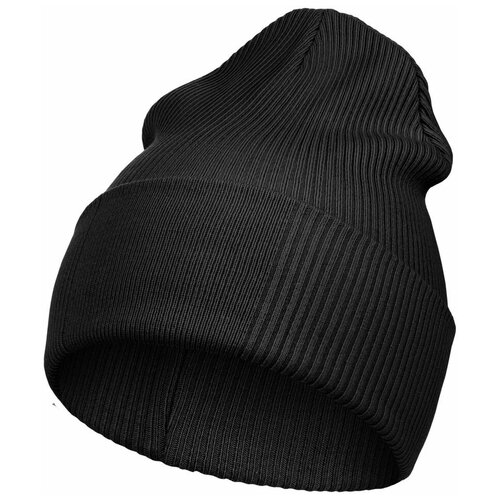 женская вязаные шапка teplo, черная