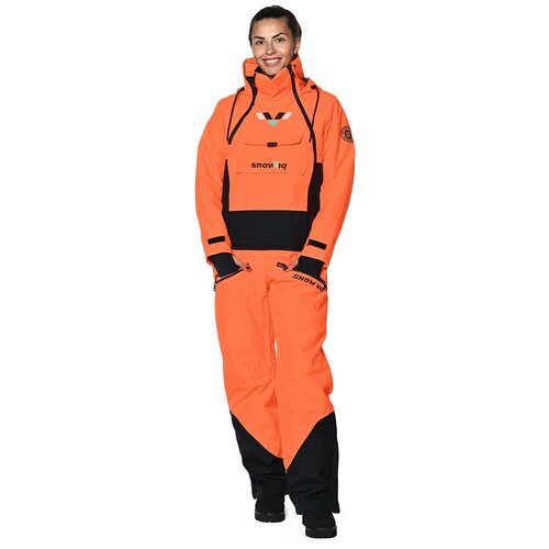 женский спортивные комбинезон snow headquarter, оранжевый