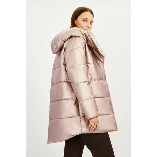 женская куртка удлиненные baon, розовая
