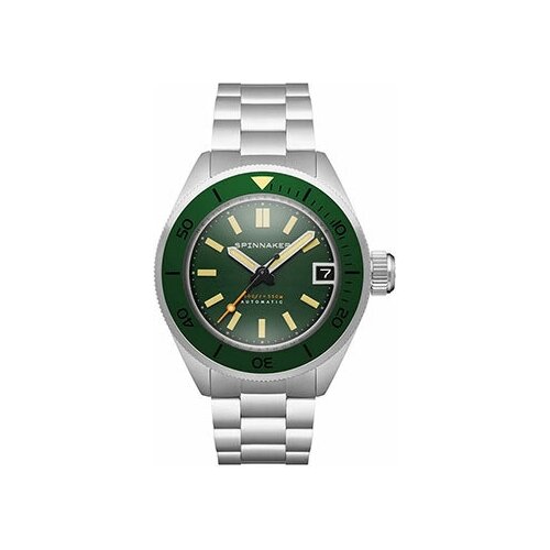 мужские часы spinnaker, зеленые