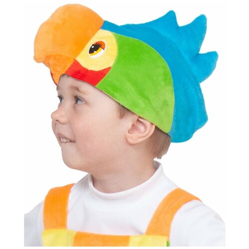шапка карнавалофф для девочки, разноцветная