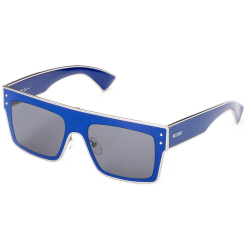 женские солнцезащитные очки moschino, синие