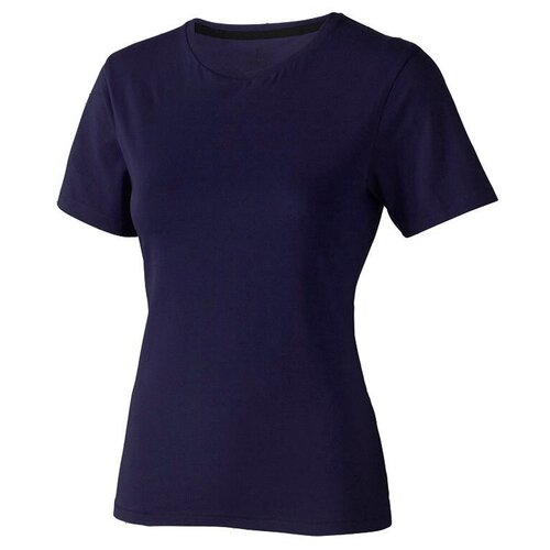 женская футболка с коротким рукавом elevate, синяя