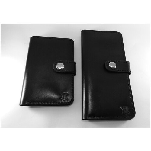 кошелёк leathermade, черный