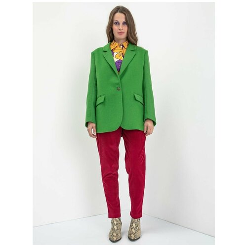женский классические пиджак artwizard, зеленый
