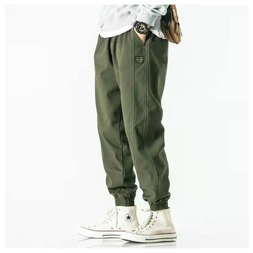 брюки джоггеры niuhai для мальчика, зеленые