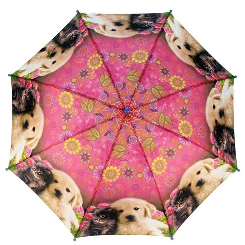 зонт-трости raindrops для девочки, коричневый