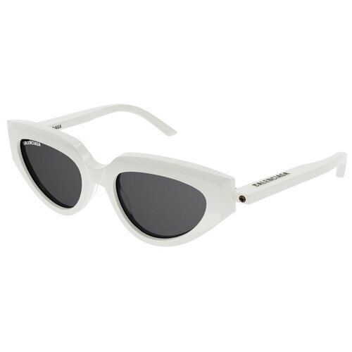 женские солнцезащитные очки balenciaga, белые