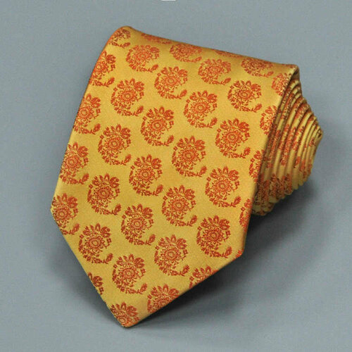 мужские галстуки и бабочки christian lacroix, оранжевые