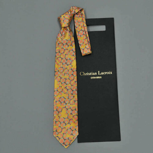 мужские галстуки и бабочки christian lacroix, желтые