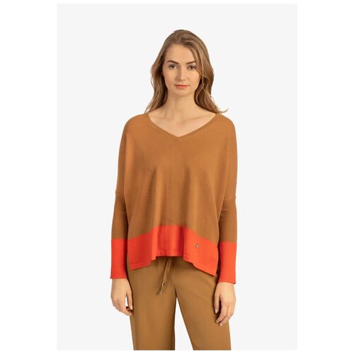 женский кашемировые пуловер apart, коричневый